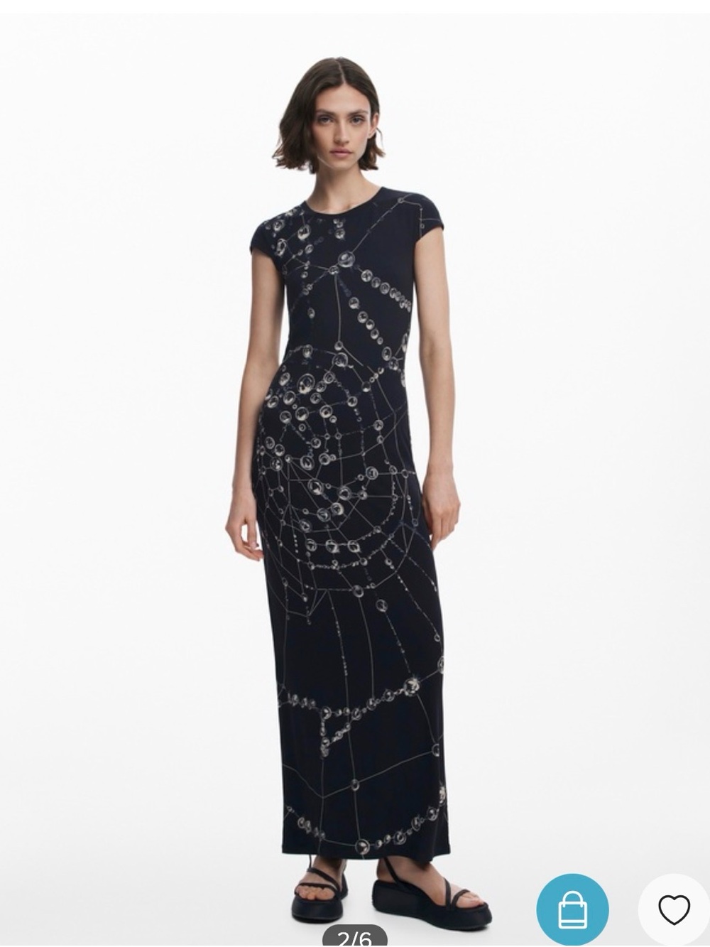 Tyler Mcgillivary x Desigual Knit Maxi Dress